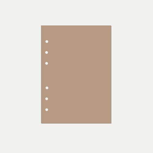 Magic Color 6 Ring A5 Plain Note Refill - Image 11