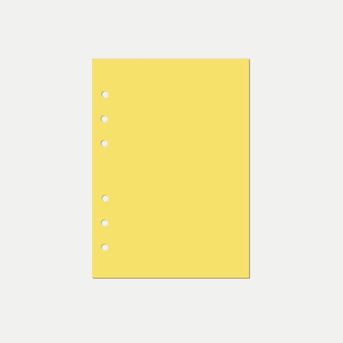 Magic Color 6 Ring A5 Plain Note Refill - Image 9