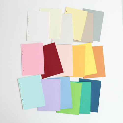 Magic Color 6 Ring A5 Plain Note Refill - Image 5