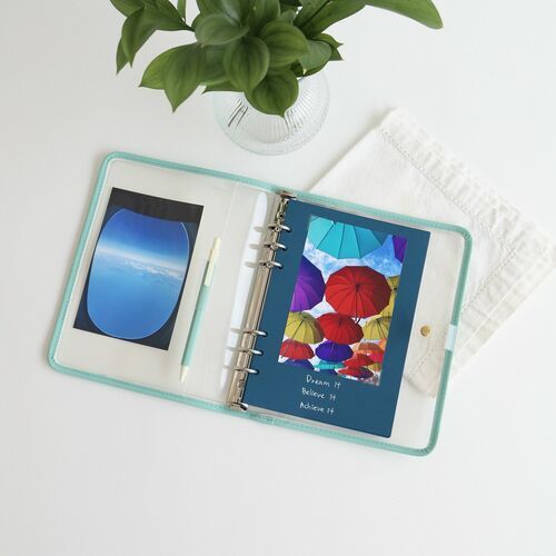 Magic Color 6 Ring A5 Plain Note Refill - Image 3