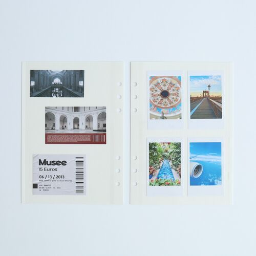Self-adhesive 6 Ring A5 Photo Album Refill - Image 3
