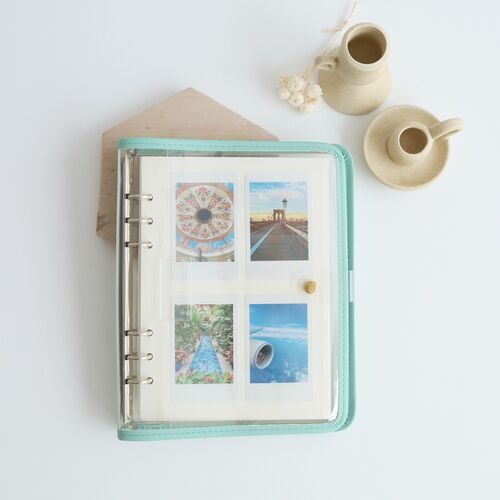 Self-adhesive 6 Ring A5 Photo Album Refill - Image 7