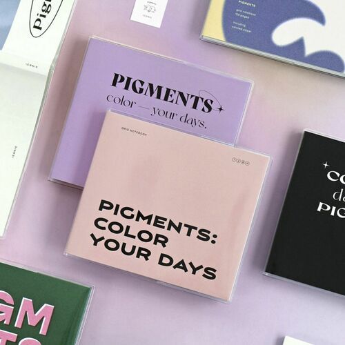 Pigments Grid Notebook