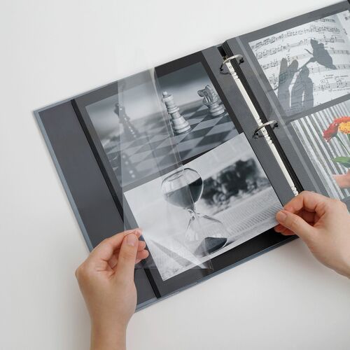 Self-adhesive 3 Ring A4 Photo Album Refill