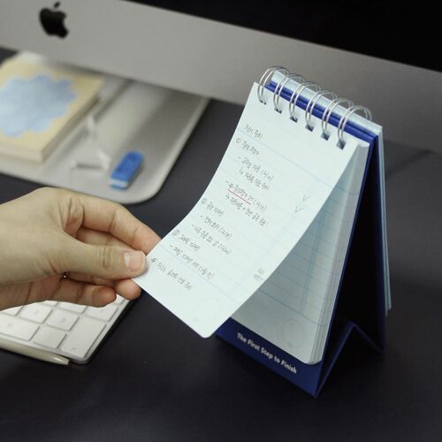 Checklist Spiral Standing Notebook - Image 9