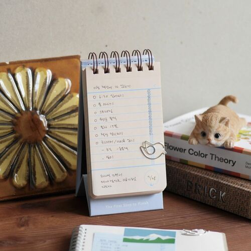 Checklist Spiral Standing Notebook - Image 11