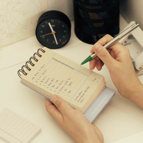 Checklist Spiral Standing Notebook - Image 38