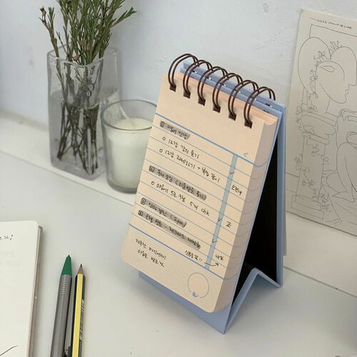 Checklist Spiral Standing Notebook - Image 10