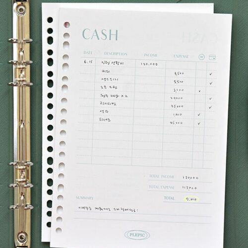 Fresh Color 6 Ring & 20 Ring A5 Note Refill - Image 8
