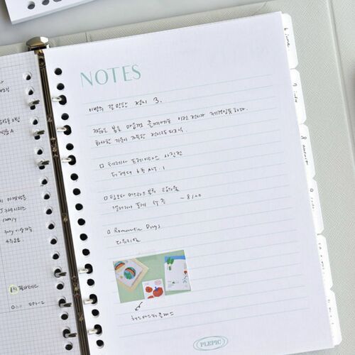 Fresh Color 6 Ring & 20 Ring A5 Note Refill - Image 11