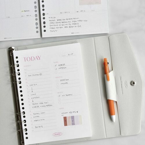 Fresh Color 6 Ring & 20 Ring A5 Note Refill - Image 32