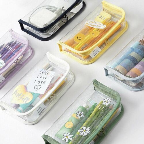 Glitter Fulfill Zipper Pen Pouch - Image 2