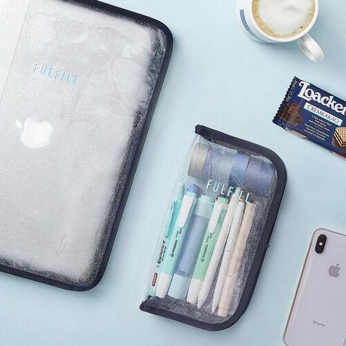 Glitter Fulfill Zipper Pen Pouch - Image 5