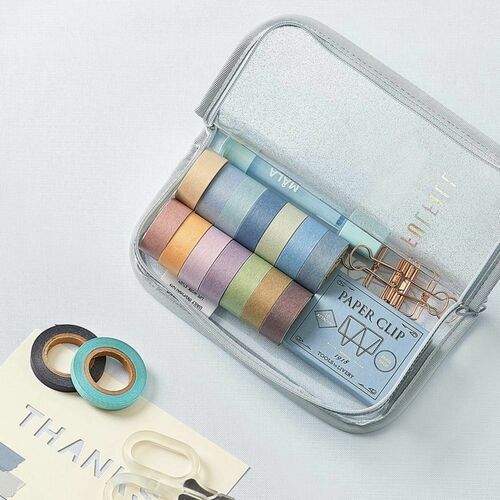 Glitter Fulfill Zipper Pen Pouch - Image 13