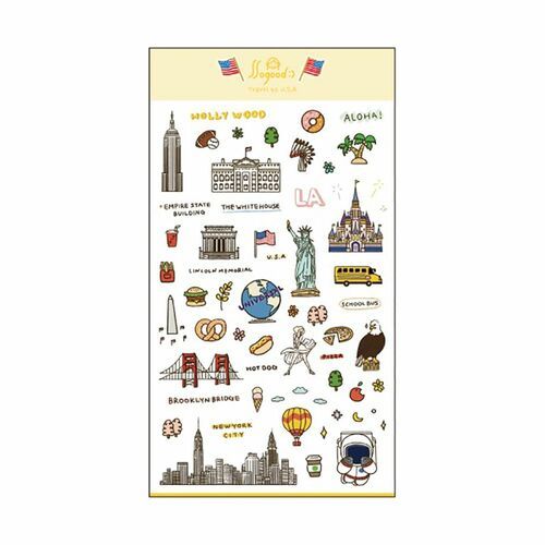 Travel Petit Deco Sticker