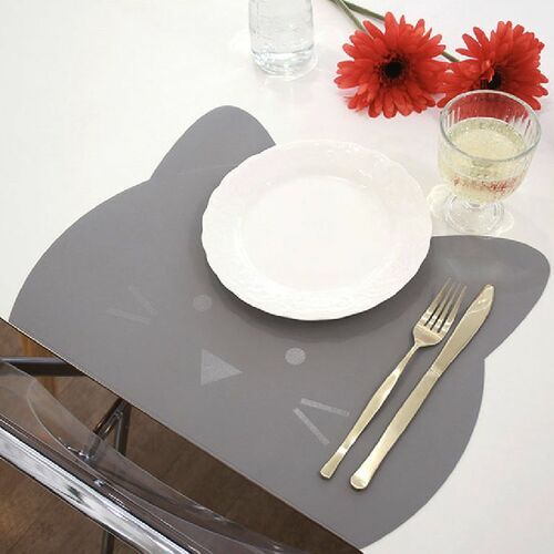 Kitty Vegan Leather Placemat