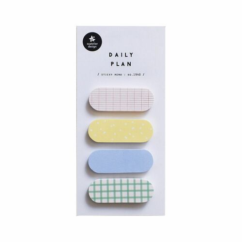 Mini Oval Index Sticky Note