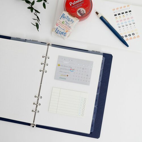Vertical Translucent 6 Ring A5 Index Tabs - Image 5