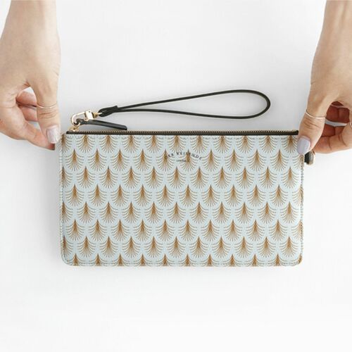 Leather Slim Clutch - Image 6