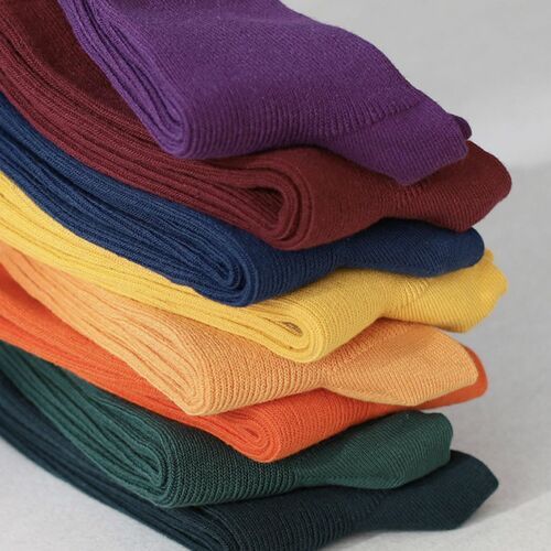 Colorful Ribbed Crew Women Socks - Image 10