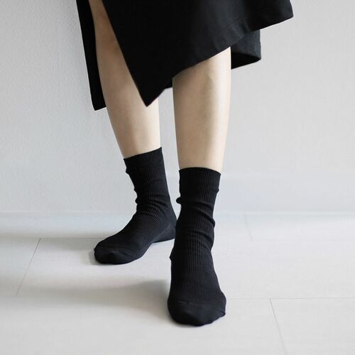Colorful Ribbed Crew Women Socks - Image 8