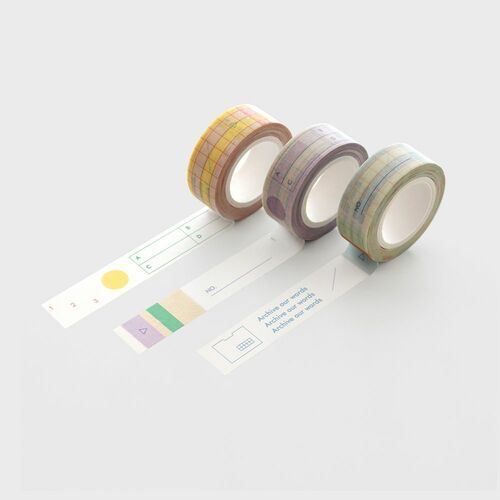Archiving Grid Masking Tape