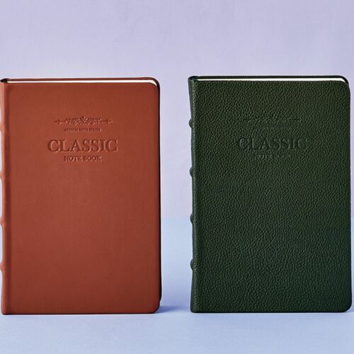 Classic Genuine Leather Lined Notebook - Image 3