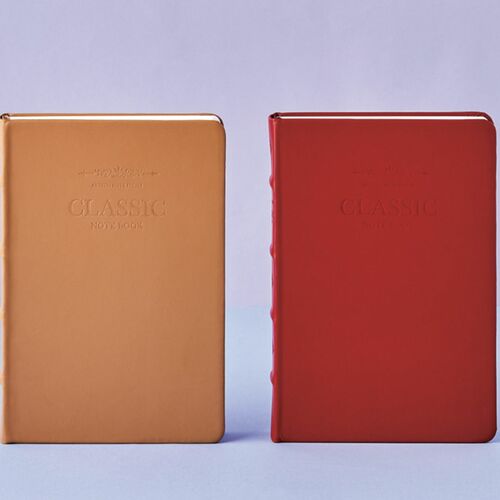 Classic Genuine Leather Lined Notebook - Image 4