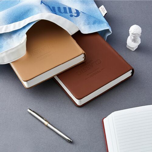 Classic Genuine Leather Lined Notebook - Image 11