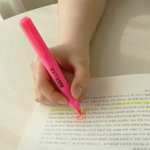 Medium Just Click Retractable Highlighter - Image 10