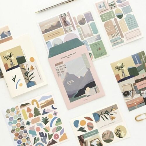 8pcs Afterglow Deco Sticker Set v2