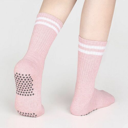 Colorful Non-slip Athletic Crew Socks
