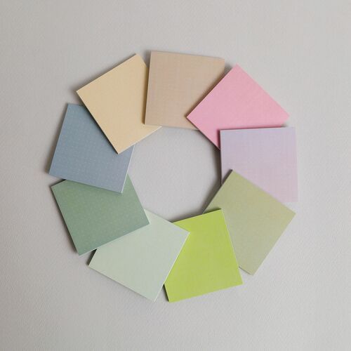 Colorful Dot Grid Sticky Note v2 - Image 1