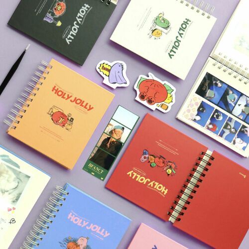 Holy Jolly Spiral Photo Album