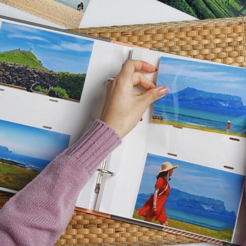 Bonne Journee Wide Binder Photo Album - Image 9