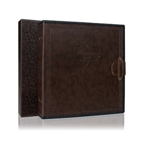 Jumbo Classic Leather Photo Album - Image 3
