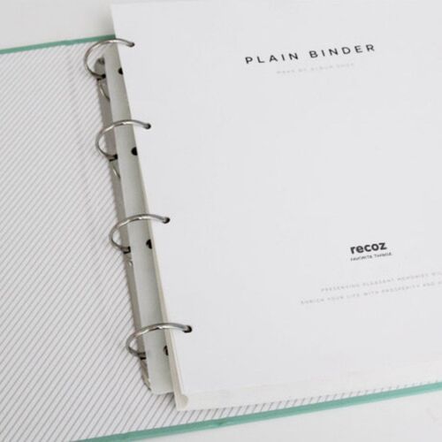 Giant Plain 4 Ring Binder Photo Album - Image 11