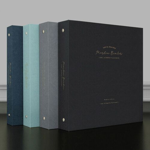 Giant Modern 4 Ring Binder Photo Album