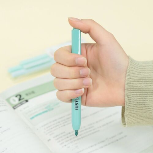 3pcs Natural Retractable Highlighter Set - Image 7