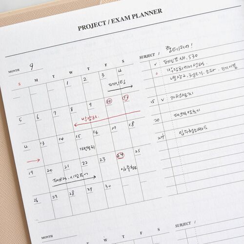 Classy Standard Index Weekly Planner - Image 24