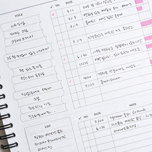 Classy Standard Index Weekly Planner - Image 25