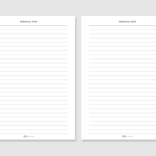 Classy Standard Index Weekly Planner - Image 26