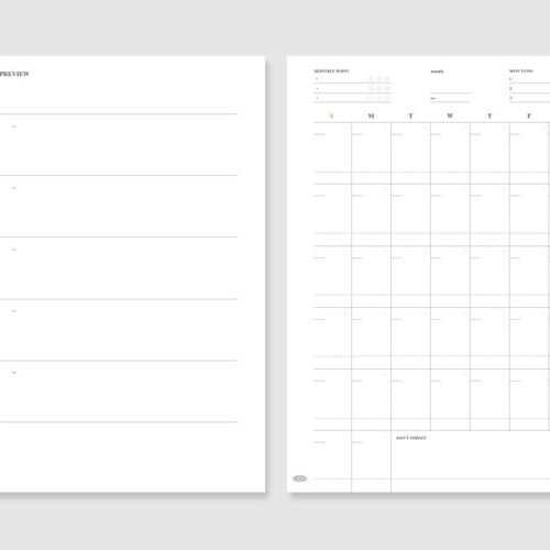 Classy Standard Index Weekly Planner - Image 28
