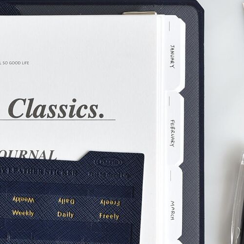 Classy Standard Index Weekly Planner - Image 33