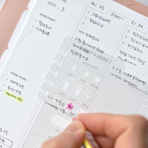 Classy Standard Index Weekly Planner - Image 40