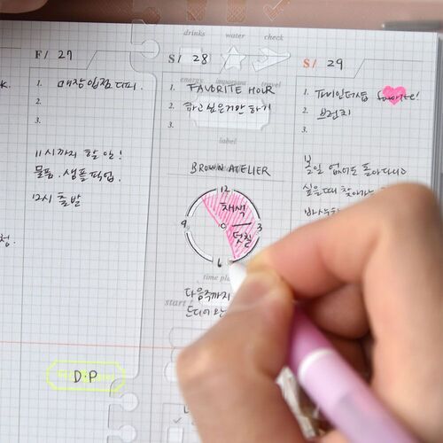 Classy Standard Index Weekly Planner - Image 41