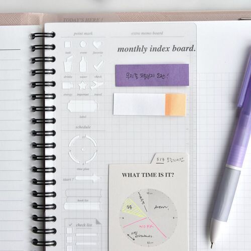 Classy Standard Index Weekly Planner - Image 43