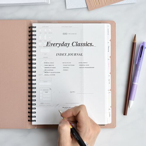 Classy Standard Index Weekly Planner - Image 48