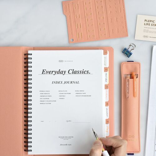 Classy Standard Index Weekly Planner - Image 57