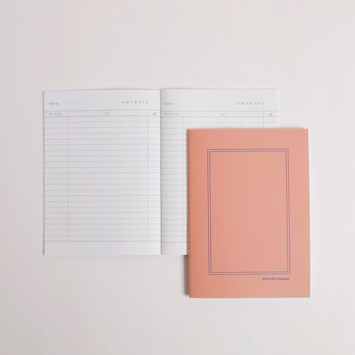 MYO A5 Checklist Notebook - Image 3